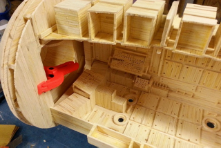 Illustration for article titled Man makes giant 13.4-foot-long space station with 282,000 matchsticks